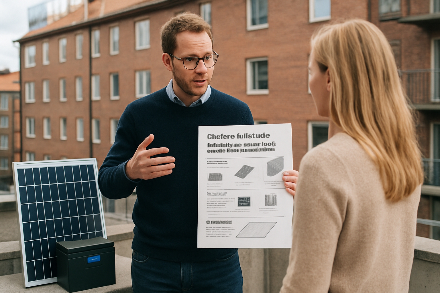 Chefens fallstudie: så väger du tak, paneler och batteri mot vardagsbehov